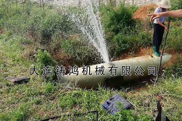 湖北玻璃鋼夾砂管修複實例