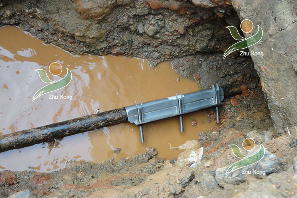 電瓷集團自來水管修複實例