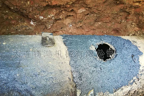 四川煤氣管破裂修複實例